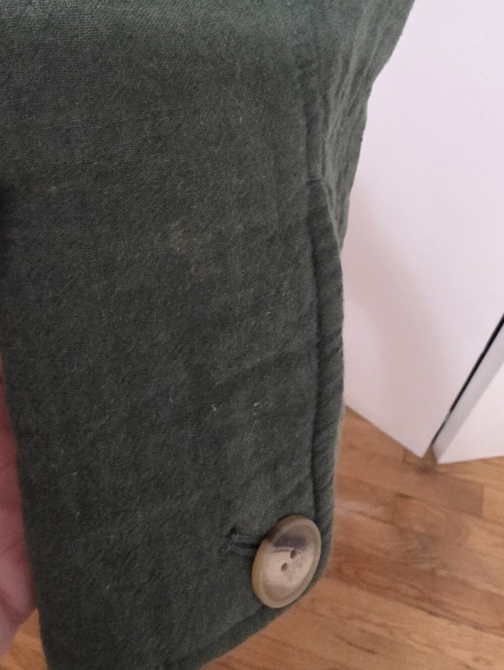Madewell Green Cropped Blazer - Picture 4 of 5